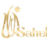sahel restaurant logo gold